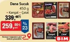 DANA SUCUK 450 G fiyat ve kampanya bilgisi
